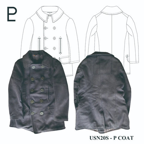 United States Navy-20's P-Coat