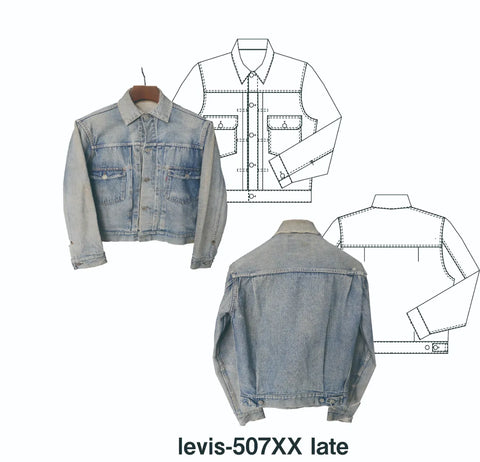 Vintage Levi's 507XX-後期型