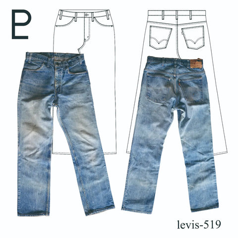 Vintage Levis 519-1979 オレンジタブ