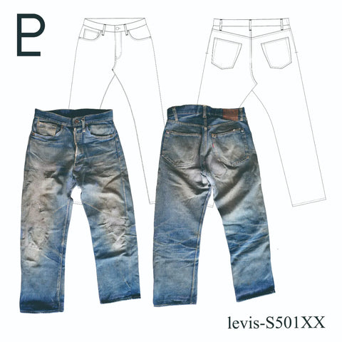 Vintage Levis S501XX 大戦モデル